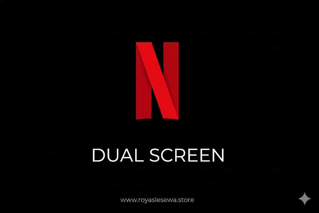 Netflix subscription price in Nepal (Dual Screen)